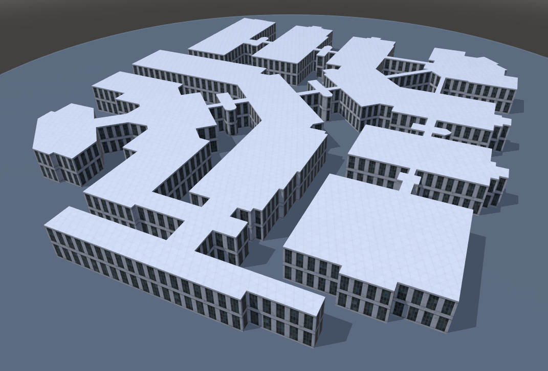 geometry extrude building